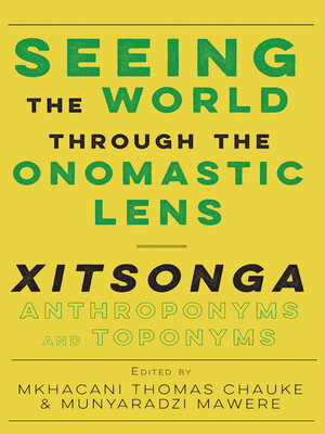 cover image of Seeing the World through the Onomastic Lens